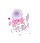 cute squidy（個別スタンプ：5）
