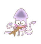 cute squidy（個別スタンプ：10）