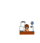 Nerd Bro'（個別スタンプ：35）