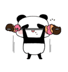 Panda-exercise（個別スタンプ：12）