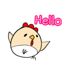 Han-Ji,a silly chicken~（個別スタンプ：2）