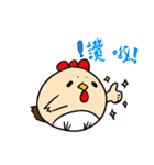 Han-Ji,a silly chicken~（個別スタンプ：28）