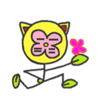 お花の妖精、花エモン（個別スタンプ：25）