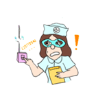 KP - nurse（個別スタンプ：10）