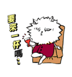 Pomeranian white Fat brother（個別スタンプ：38）