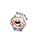 もふもふドゥードル（個別スタンプ：14）