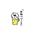 もふもふドゥードル（個別スタンプ：16）