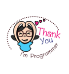 I'm programmer（個別スタンプ：2）