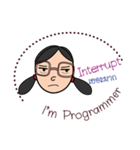 I'm programmer（個別スタンプ：4）