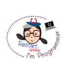 I'm programmer（個別スタンプ：8）