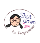 I'm programmer（個別スタンプ：18）