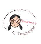 I'm programmer（個別スタンプ：21）