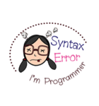 I'm programmer（個別スタンプ：30）