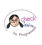 I'm programmer（個別スタンプ：35）