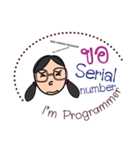 I'm programmer（個別スタンプ：36）