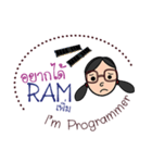I'm programmer（個別スタンプ：39）