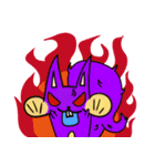 What is A-LI doing？（個別スタンプ：9）