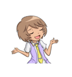 姦しい学生の毎日（個別スタンプ：30）