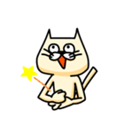表情のみでおくる猫の日常（個別スタンプ：3）