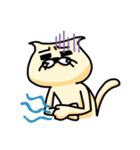 表情のみでおくる猫の日常（個別スタンプ：13）
