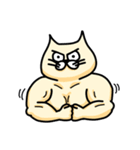 表情のみでおくる猫の日常（個別スタンプ：23）