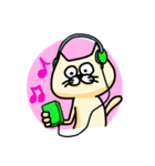 表情のみでおくる猫の日常（個別スタンプ：25）