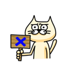 表情のみでおくる猫の日常（個別スタンプ：28）