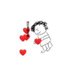 Curly hair aunt（個別スタンプ：14）