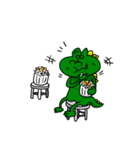 Crocodile Draco 2.0（個別スタンプ：34）
