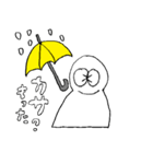 手書きの素朴な人物（個別スタンプ：4）