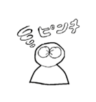 手書きの素朴な人物（個別スタンプ：8）