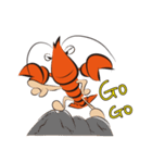 What's shrimp？（個別スタンプ：9）