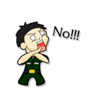 Military development anyone loves.（個別スタンプ：25）