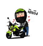 TamuTami Rider（個別スタンプ：34）