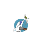 RAD - The Albino Dolphin（個別スタンプ：1）