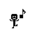ブラックドットマン（個別スタンプ：5）