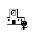 ブラックドットマン（個別スタンプ：22）