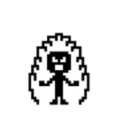 ブラックドットマン（個別スタンプ：29）