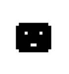 ブラックドットマン（個別スタンプ：31）