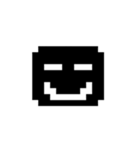 ブラックドットマン（個別スタンプ：32）