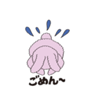 ＆g'aime 公式キャラクターアンジェムうさぎ（個別スタンプ：3）
