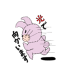 ＆g'aime 公式キャラクターアンジェムうさぎ（個別スタンプ：6）