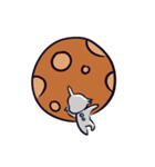 fire star baby-Landing on earth（個別スタンプ：32）