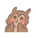 Owly's busy life（個別スタンプ：1）
