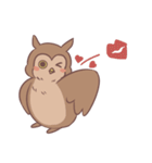 Owly's busy life（個別スタンプ：3）