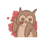 Owly's busy life（個別スタンプ：5）