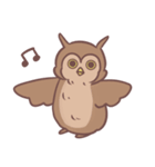 Owly's busy life（個別スタンプ：8）