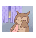 Owly's busy life（個別スタンプ：14）