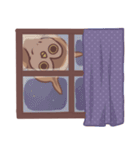Owly's busy life（個別スタンプ：15）