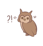 Owly's busy life（個別スタンプ：17）